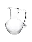 Vintage 1960s Crystal Queen Lace Safari Animals Pitcher Weston Table