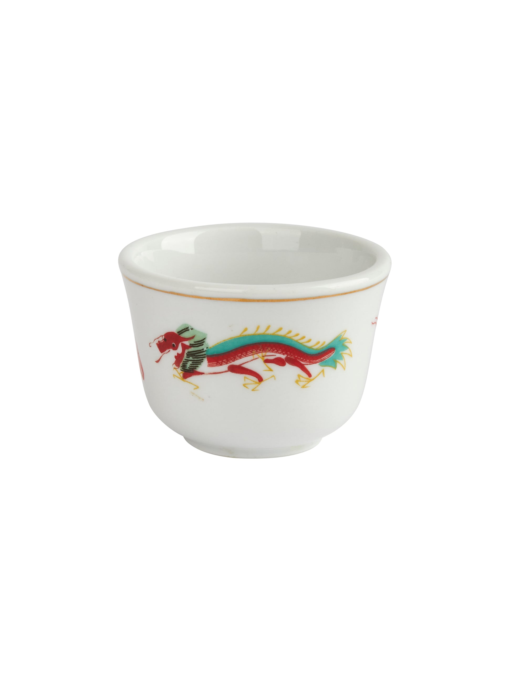 Vintage 1960s Red Dragon Ramekin Weston Table