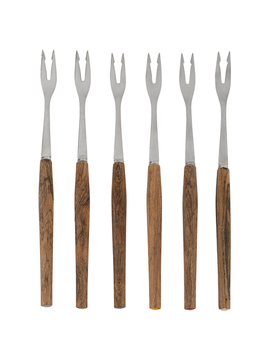 Vintage 1960s Rostfrei German Fondue Forks Weston Table