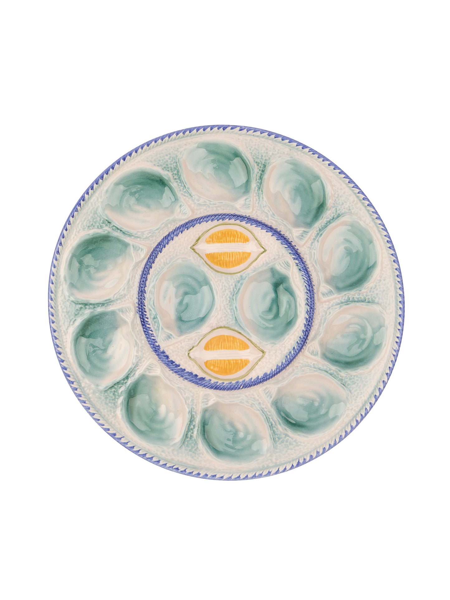 Vintage 1960s Saint Clement Oyster Platter Weston Table