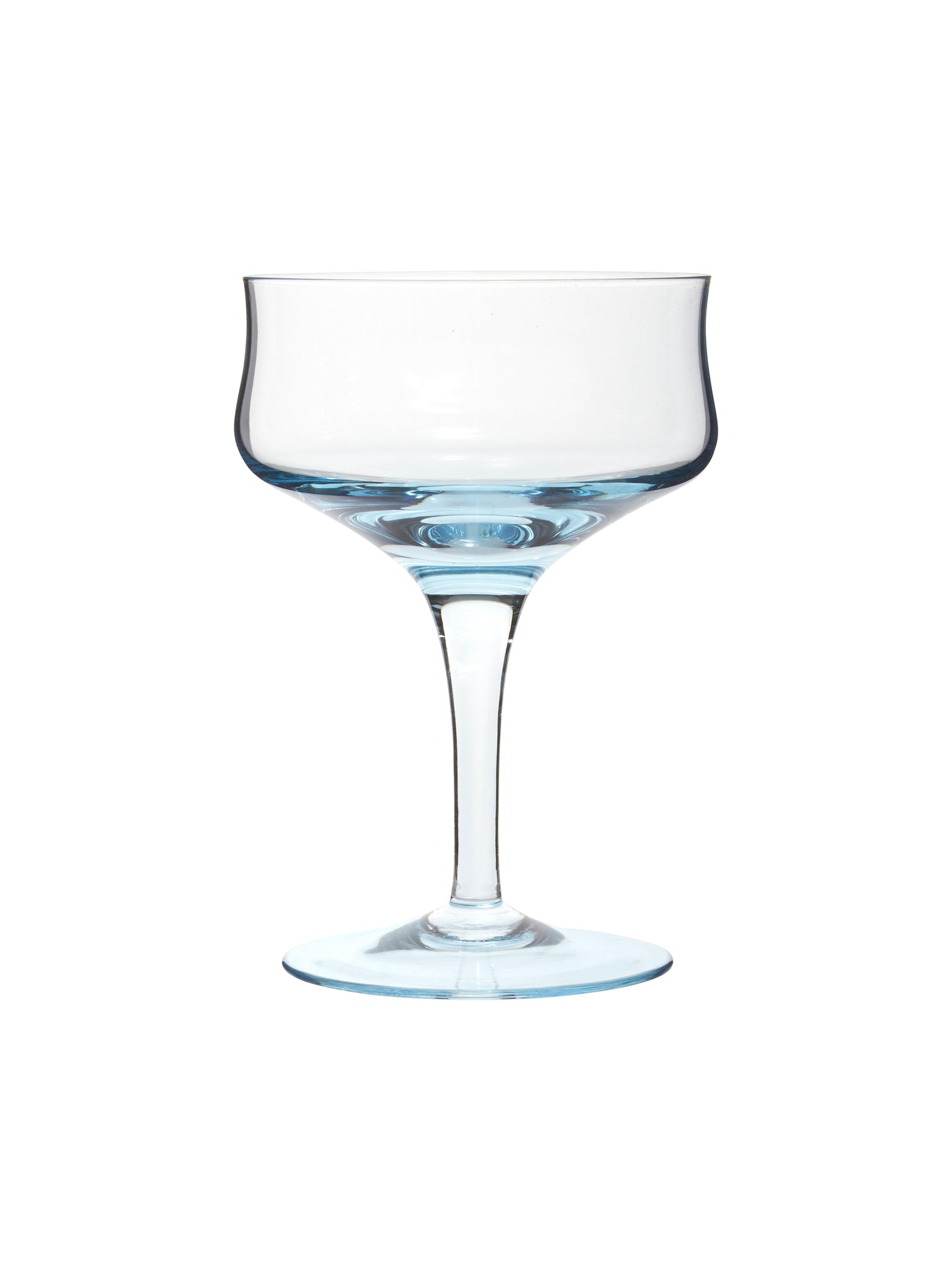 Vintage 1960s Sasaki Aqua Cocktail Glasses Weston Table