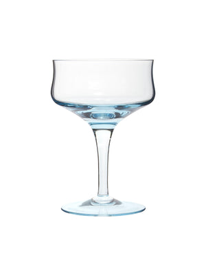  Vintage 1960s Sasaki Aqua Cocktail Glasses Weston Table 