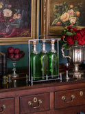 Vintage 1960s Scotch, Rye, and Gin Caddy Weston Table