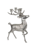 Vintage 1960s Silver Plate Deer Candelabra Weston Table