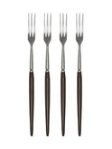 Vintage 1960s Teak Handled Long Forks Set of Four Weston Table