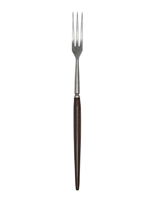 Vintage 1960s Teak Handled Long Forks Set of Six Weston Table