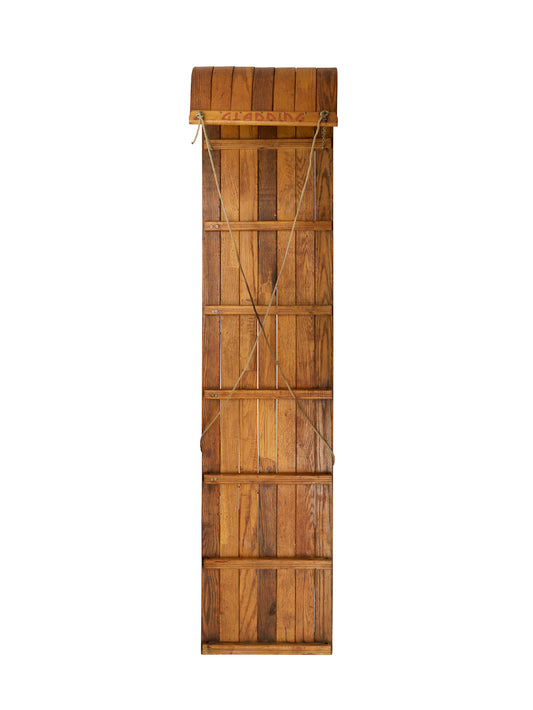 Vintage 1960s Wood Toboggan One Weston Table