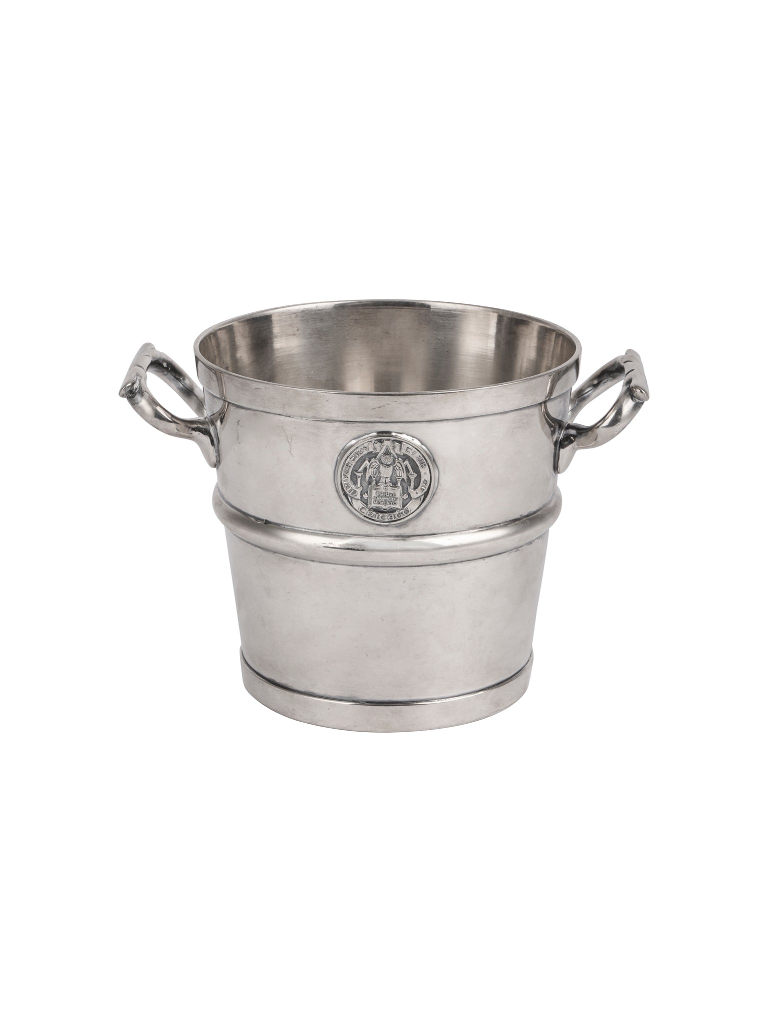 Vintage 1960s University Club of Chicago Ice Bucket Weston Table
