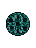 Vintage 1960s Vallauris Green Shell Oyster Plate Weston Table