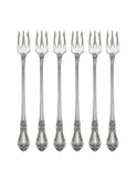 Vintage 1960s Vanessa Francesca Oyster Forks Set of Six Weston Table