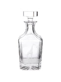 Vintage 1966 Crystal Queen Lace Giraffe Decanter Weston Table