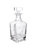 Vintage 1966 Crystal Queen Lace Giraffe Decanter Weston Table