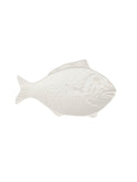 Vintage 1970s California Pottery Scaled Fish Serving Dish Weston Table