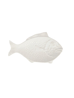  Vintage 1970s California Pottery Scaled Fish Serving Dish Weston Table 
