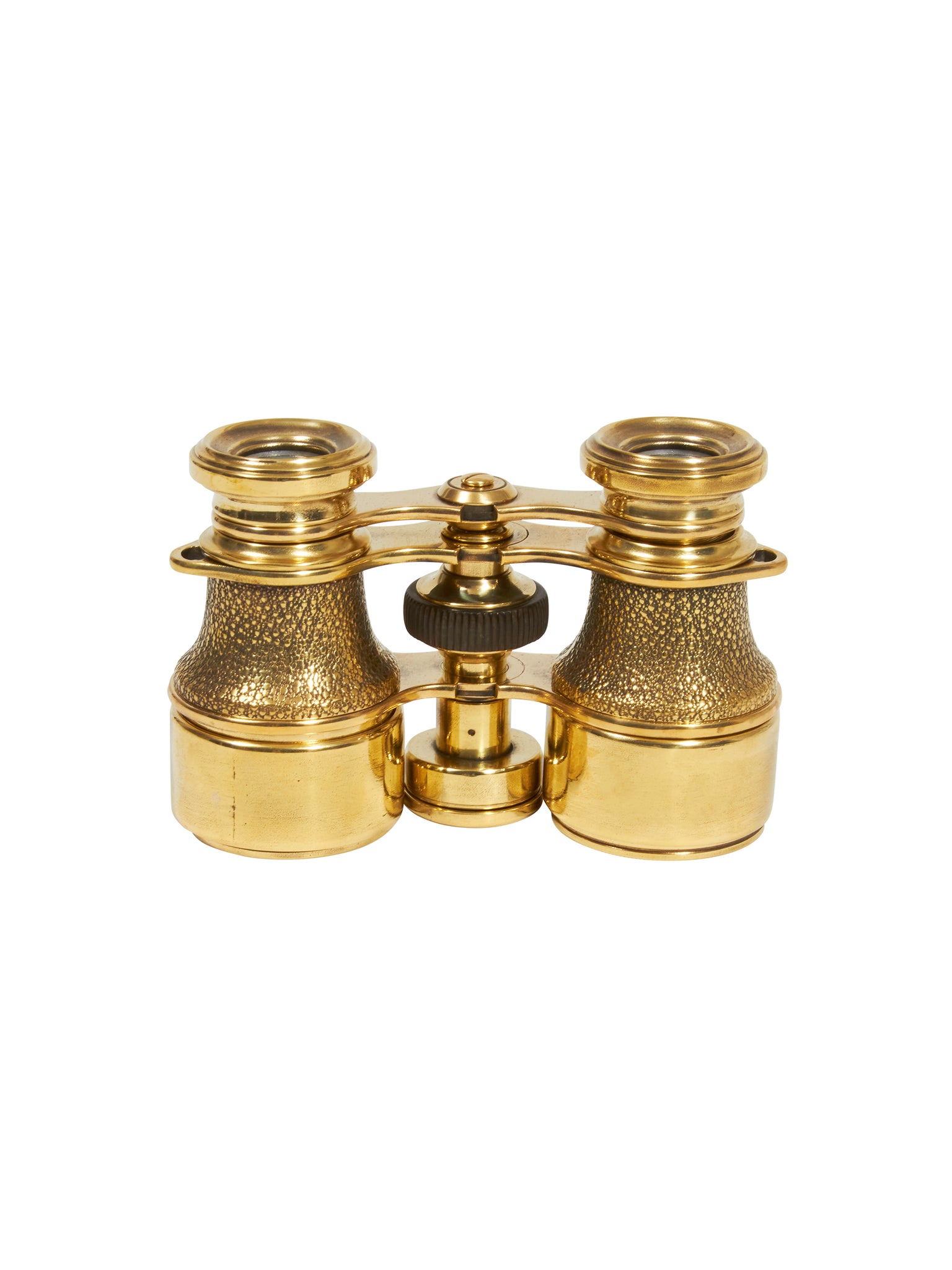 Vintage 19th Century Brass Field Binoculars Weston Table