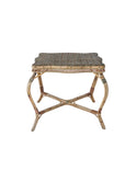 Vintage 19th Century Chartes Chateau Wicker Garden Set Table Weston Table
