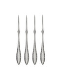 Vintage 19th Century Curran & Co. Silver Plate Nut Picks Four Weston Table