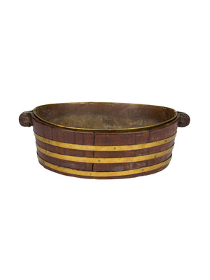  Vintage 19th Century Dutch Oyster Carrier Weston Table 