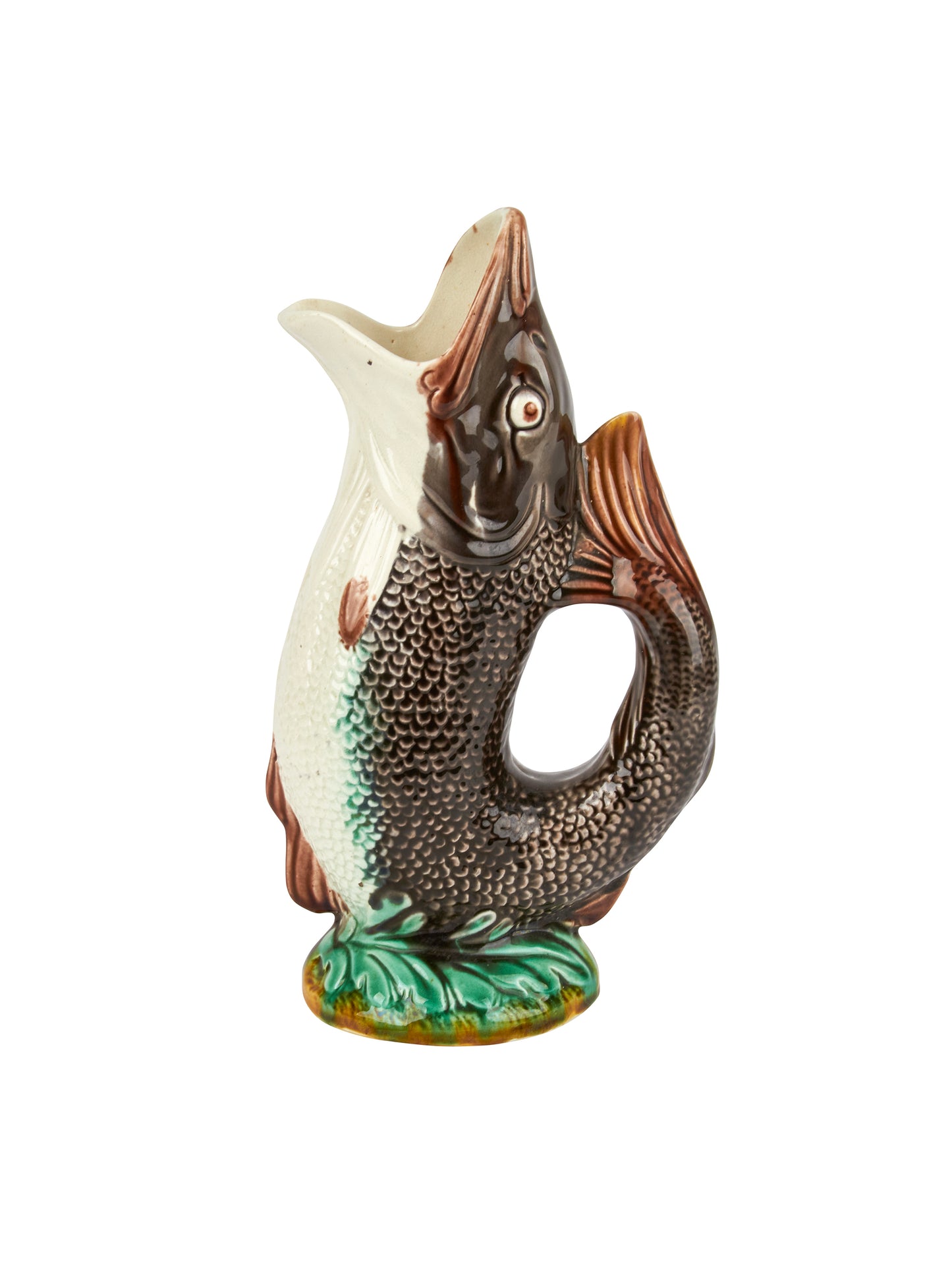 Vintage Gurgling Fish Pitcher 11 inch Weston Table