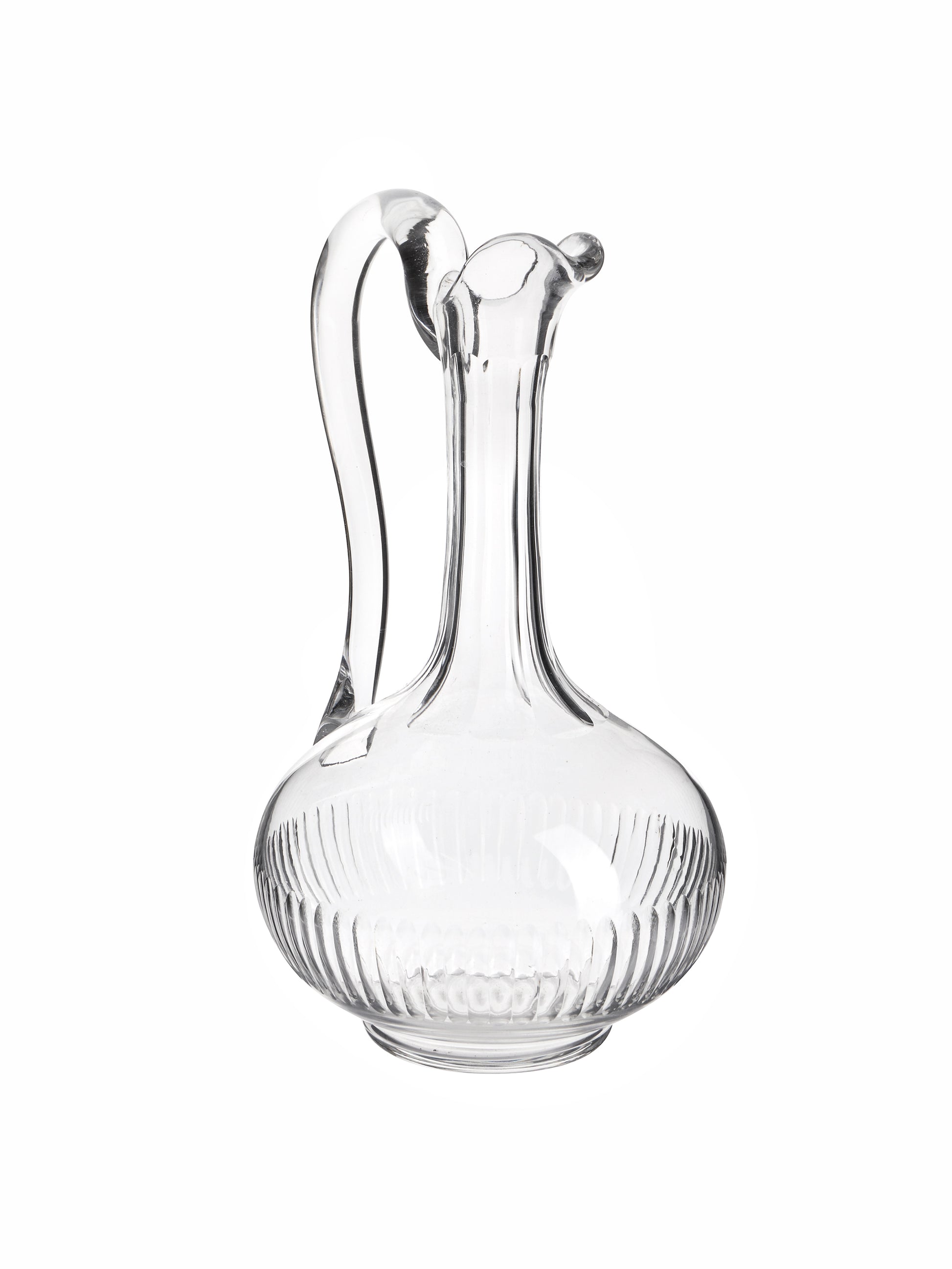 Vintage 19th Century French Blown Glass Pitcher Weston Table