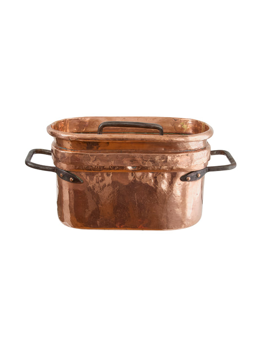 Vintage 19th Century French Copper Daubiere Weston Table