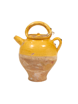  19th Century French Glazed Vinegar Pot Weston Table 