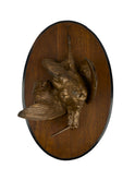 Vintage 19th Century French Hunting Game Bird Plaque One Weston Table