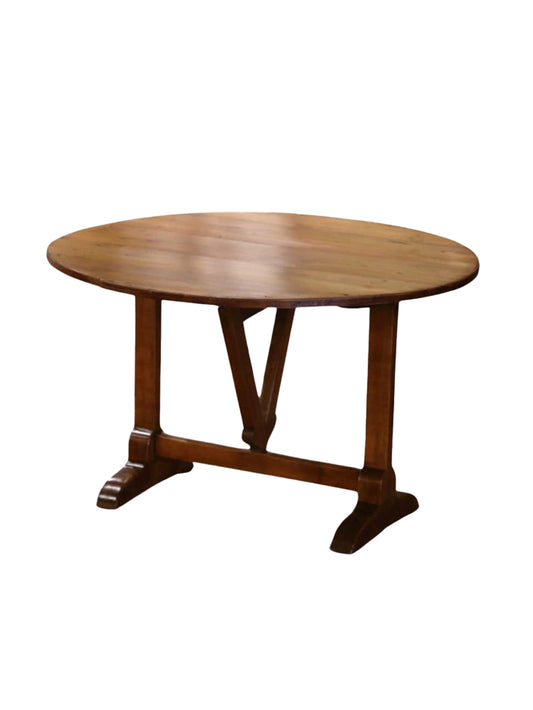 Vintage 19th Century French Provincial Wine Tasting Table