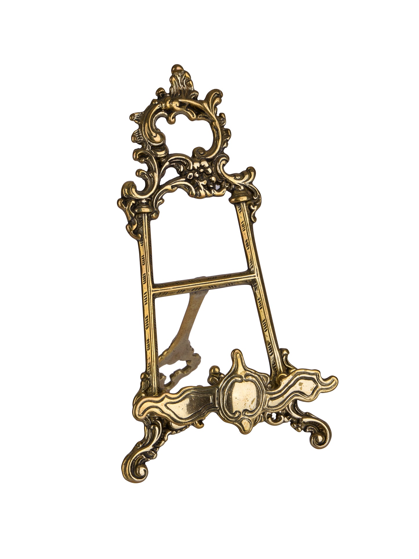 Vintage 19th Century French Small Bronze Easel Weston Table