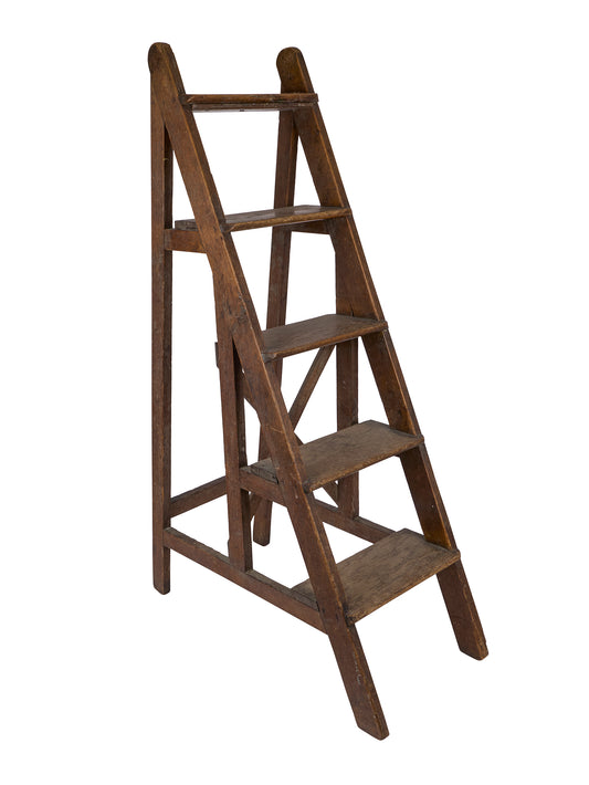 Vintage 19th Century French Wood Ladder Weston Table
