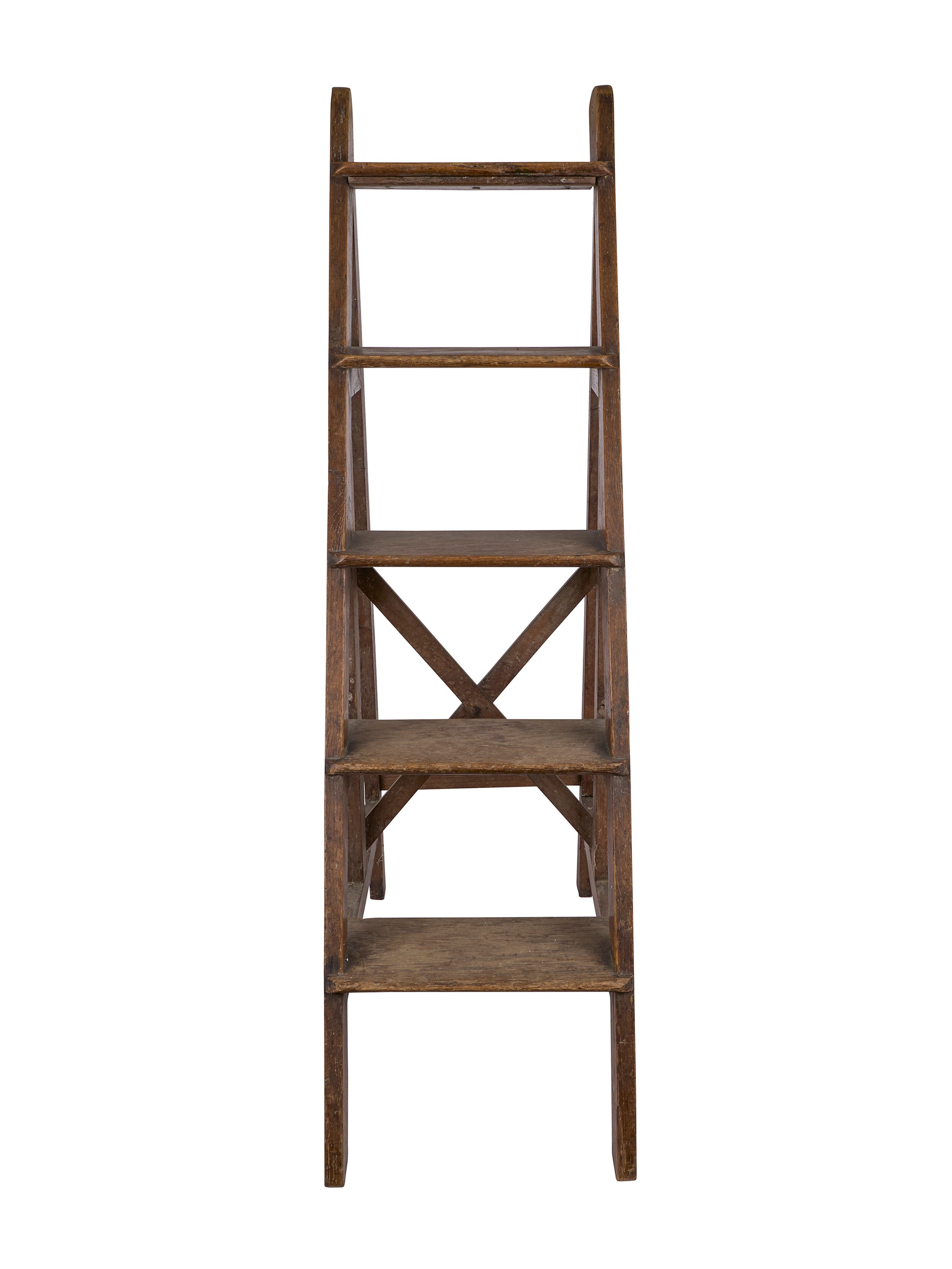 Vintage 19th Century French Wood Ladder Weston Table