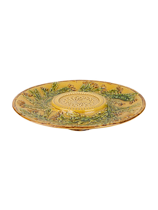 Vintage 19th Century Majolica Dessert Stands Large Weston Table