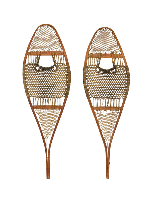 Vintage 19th Century Ojibwe Snowshoes Weston Table