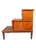 Vintage 19th Century Regency Mahogany Library Steps Weston Table