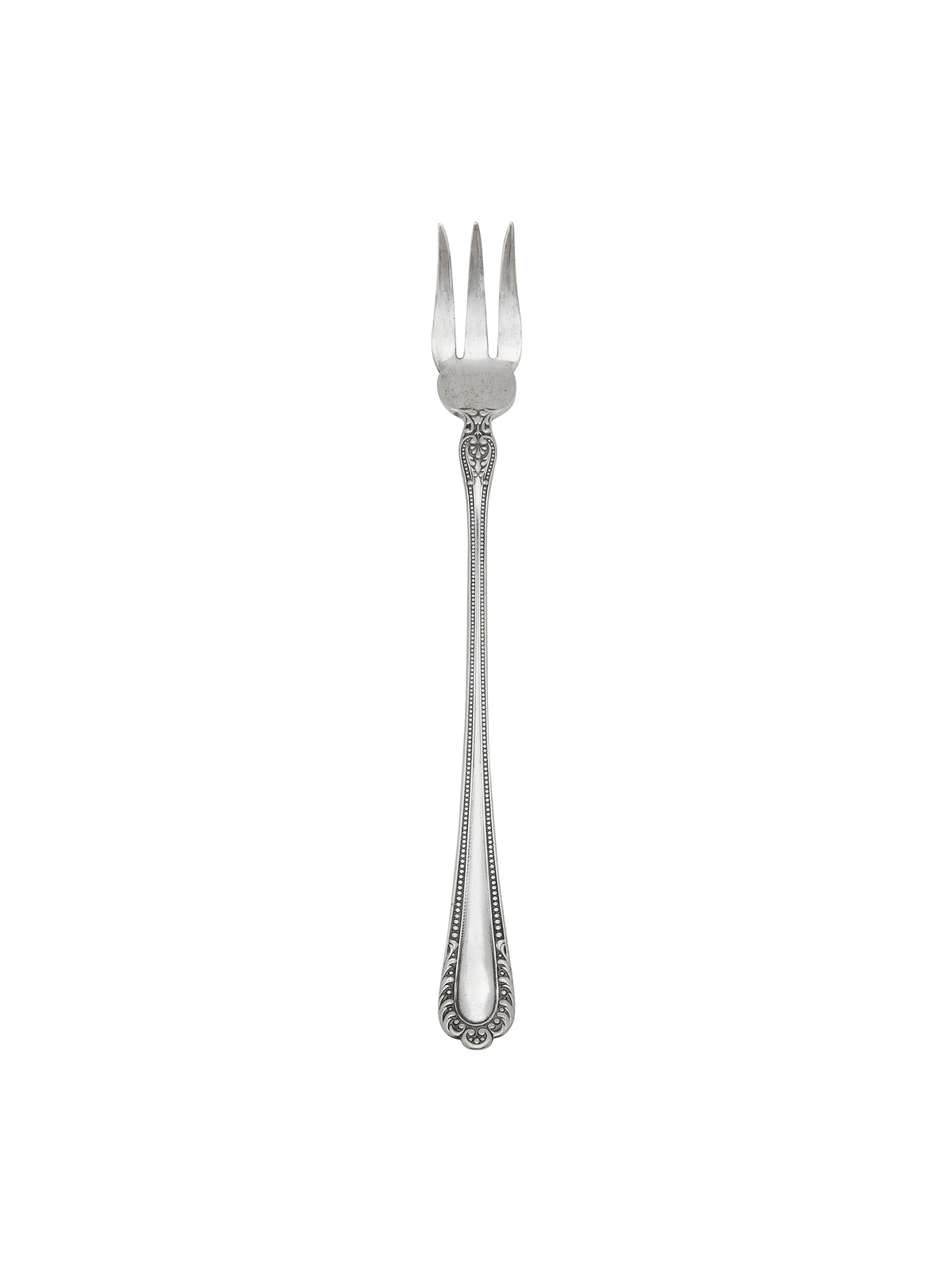 Vintage 19th Century Winthrop Silver Plate Oyster Forks Weston Table