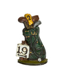 Vintage 19th Hole Cast Iron Golf Doorstop Weston Table