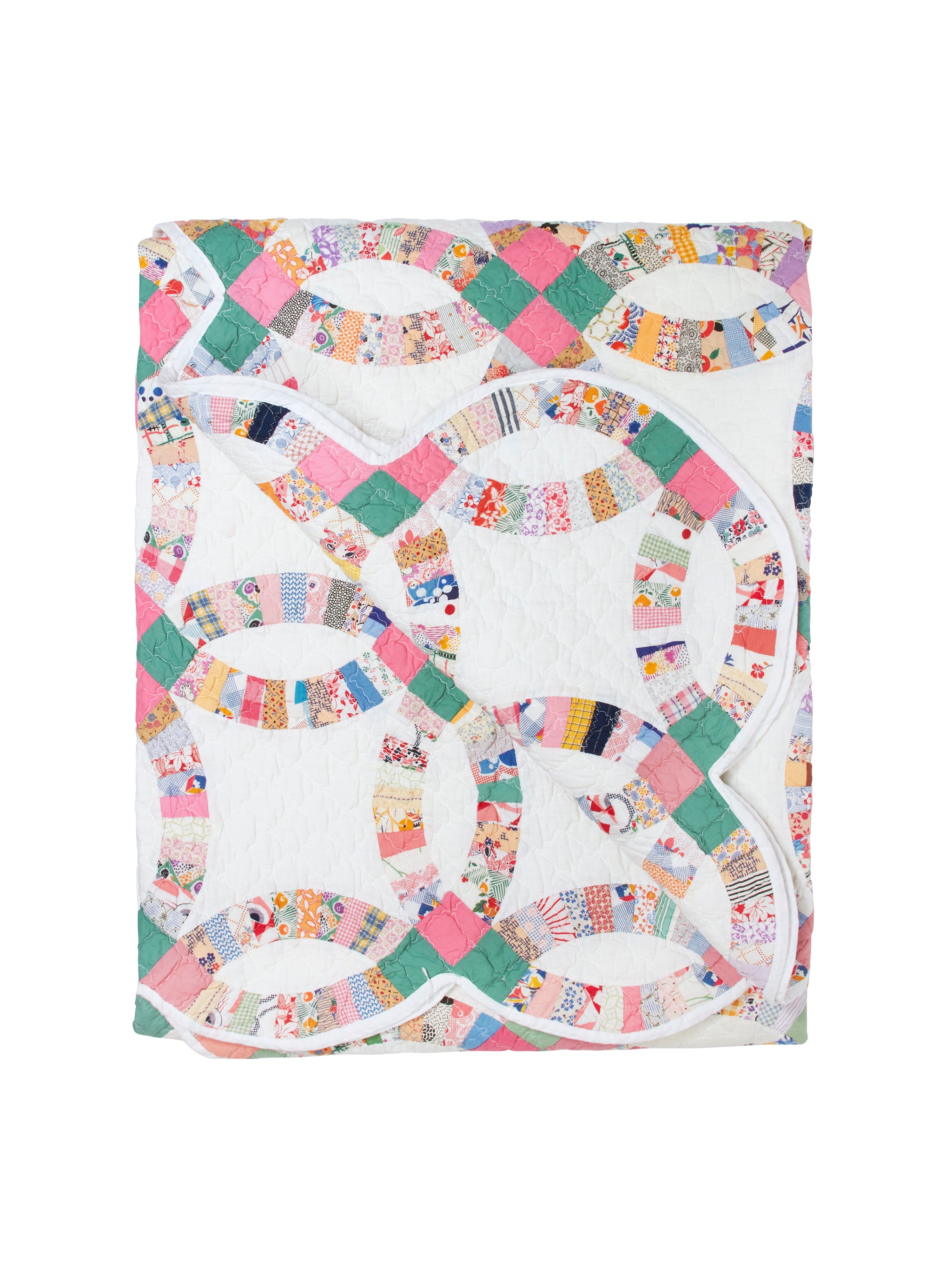 Vintage popular marriage circle quilt