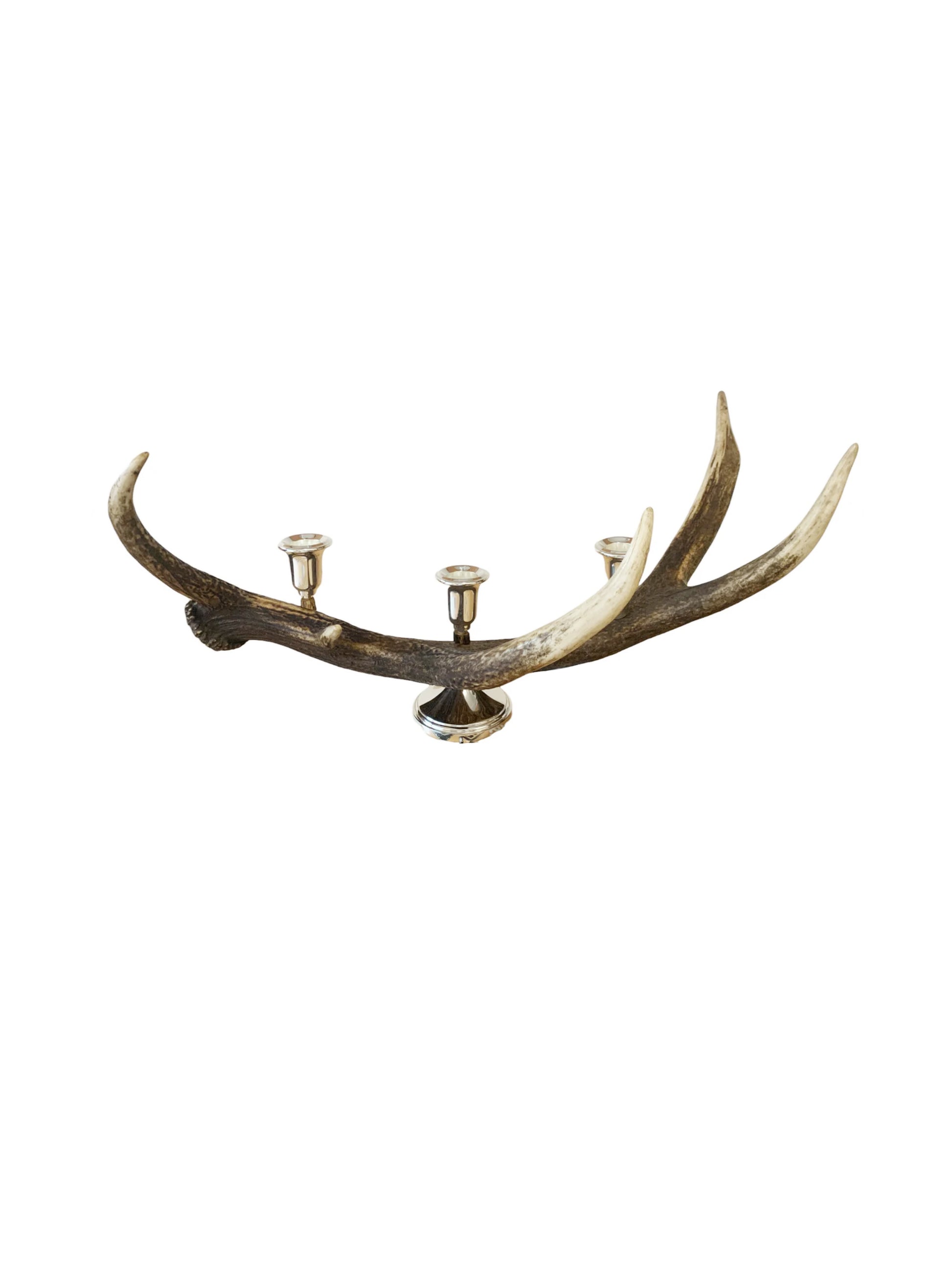 Vintage Antler Candelabra Weston Table