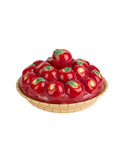 Vintage Apples in a Basket Pie Keeper Weston Table