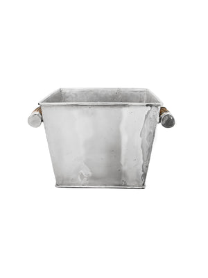  Vintage Argentine Alpaca Silver Antler Handled Wine Bucket Weston Table 