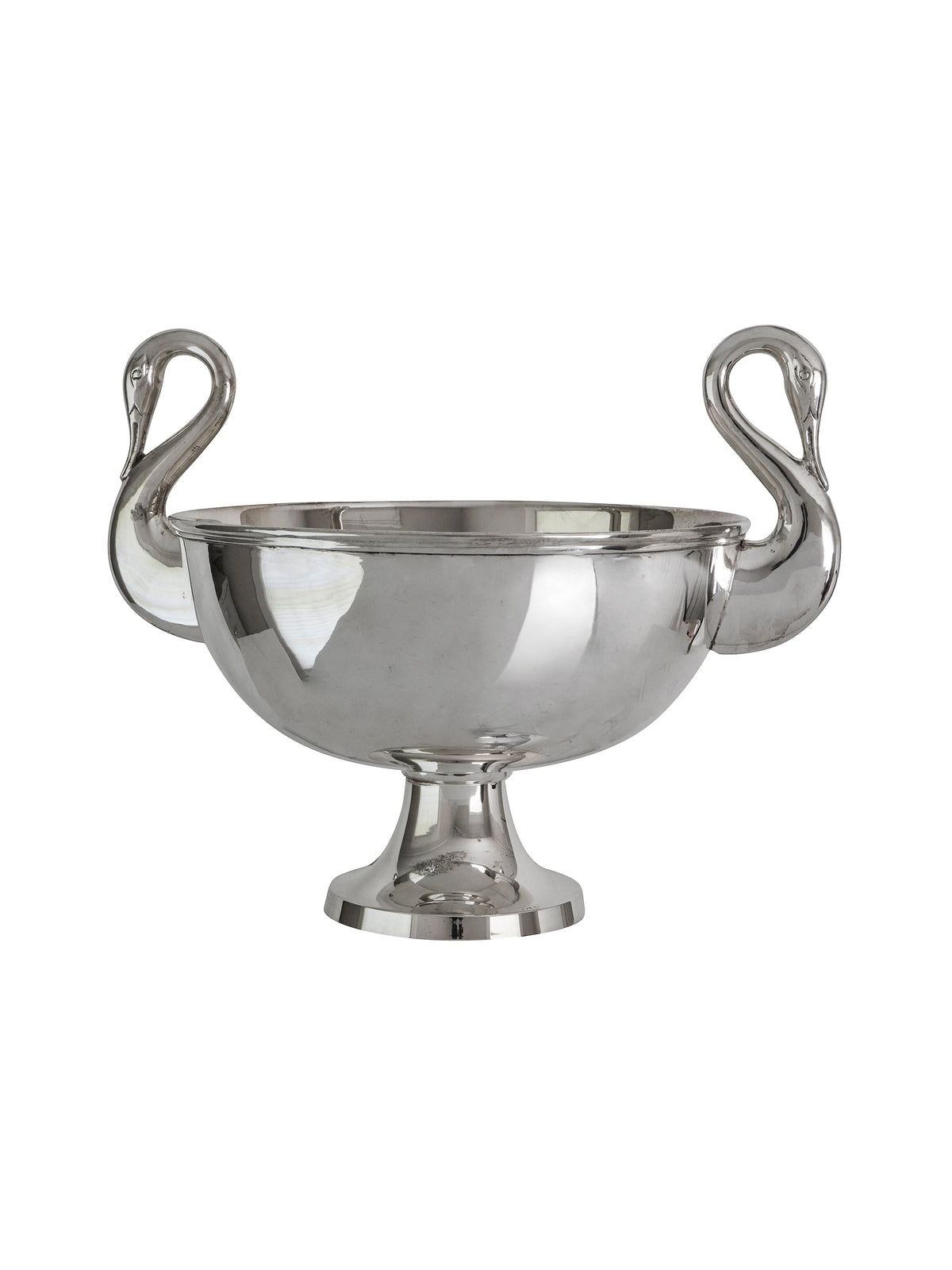 Vintage Art Deco English Silver Plate Swan Champagne Chiller Weston Table