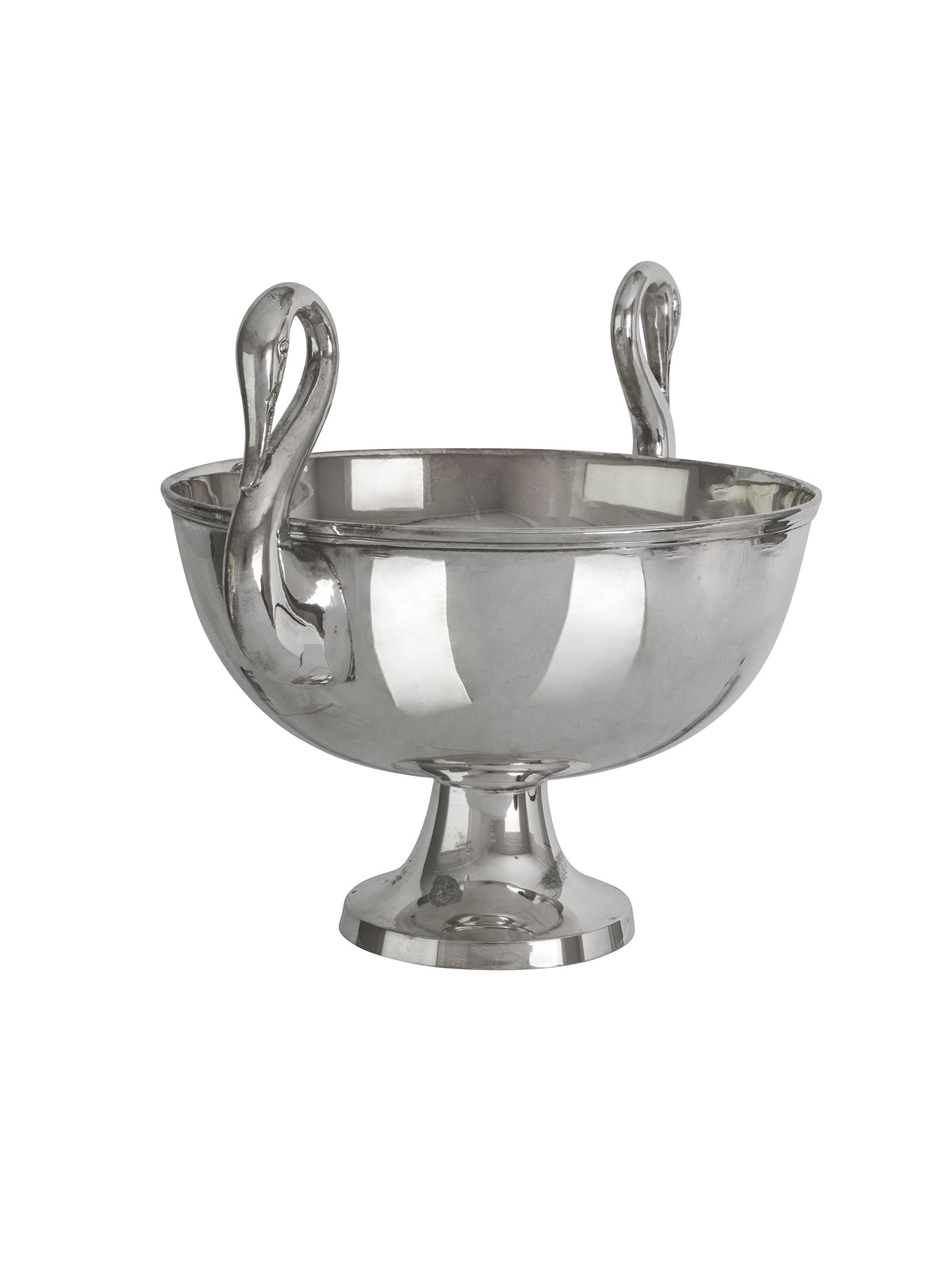 Vintage Art Deco English Silver Plate Swan Champagne Chiller Weston Table