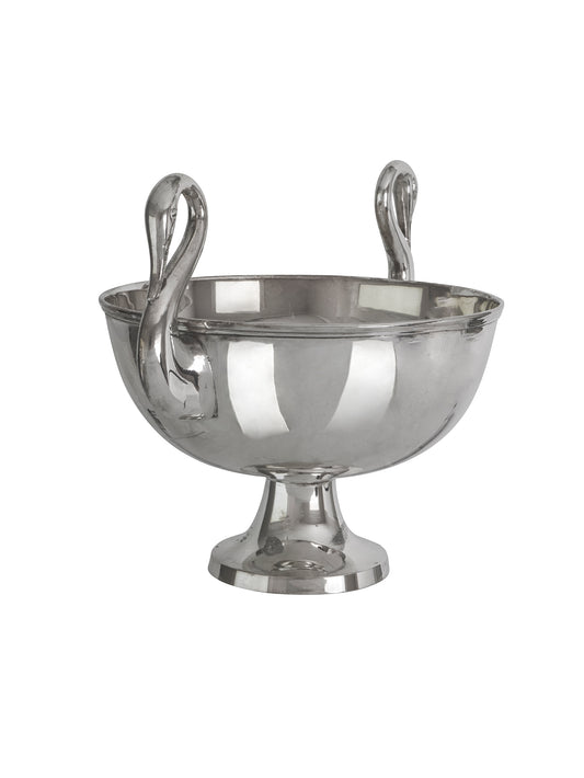 Vintage Art Deco English Silver Plate Swan Champagne Chiller Weston Table