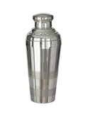 Vintage Art Deco French Incised Silver Plate Cocktail Shaker Weston Table