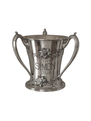 Vintage Art Nouveau Silver Plate Trophy Weston Table 