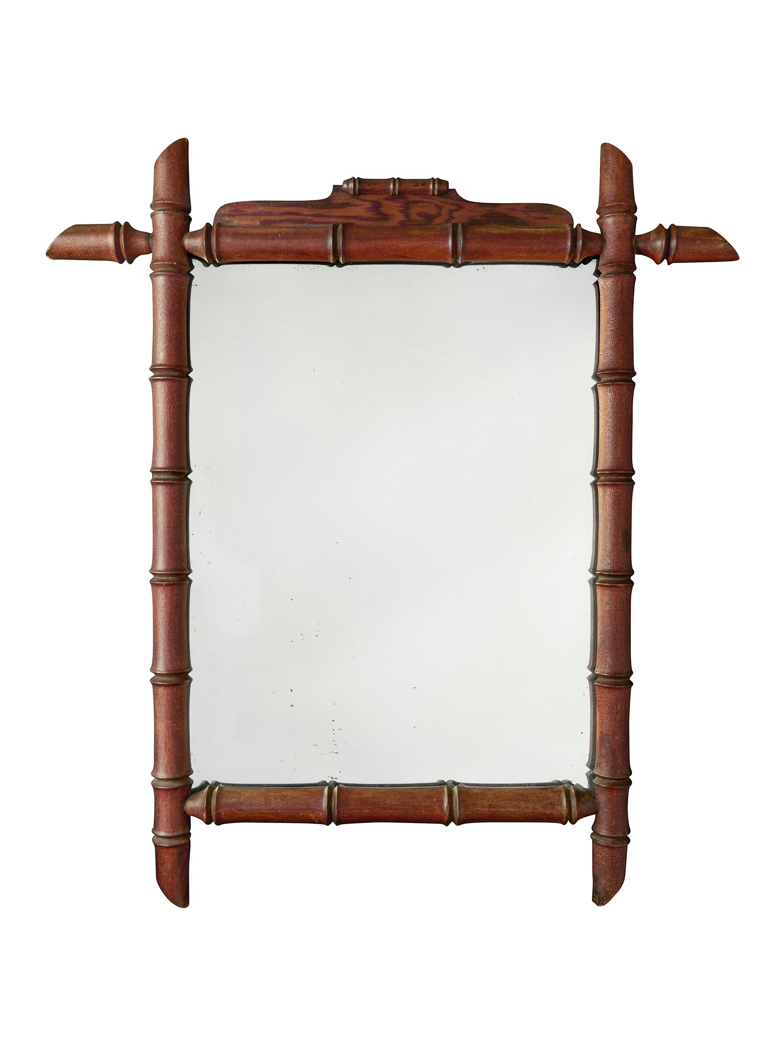 Vintage Bamboo Mirror One Weston Table