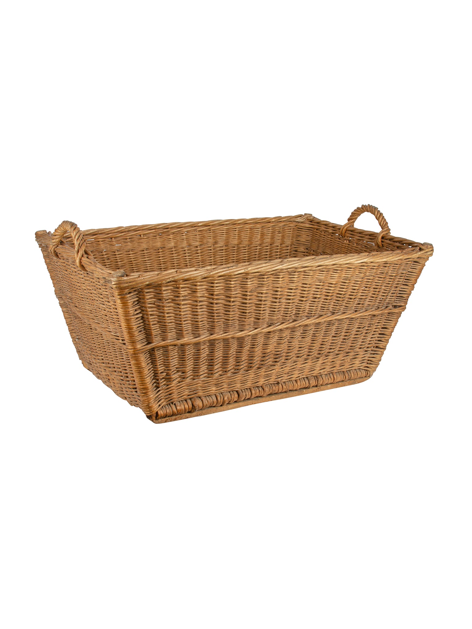 Vintage 1890s Danish XL Gathering Basket