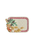 Vintage Basketweave Rectangular Serving Plate Weston Table