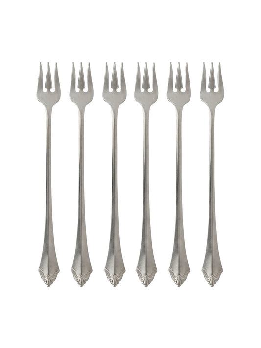 Vintage Belcourt Silver Plate Oyster Forks Weston Table
