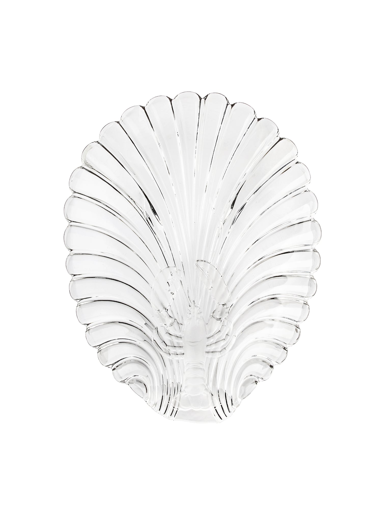 Vintage Belgian Glass Lobster Platter Weston Table